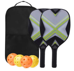 Pickleball Paddles Set Includes 4 Balls Bargain Buzz