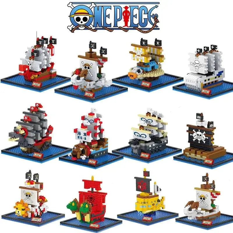 Pirate Ship Series Building Game Toys