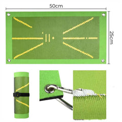 Portable Golf Swing Detection Mat – Batting Ball Trace Pad for Accurate Swing Path Analysis Bargain Buzz