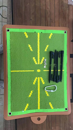 Portable Golf Swing Detection Mat – Batting Ball Trace Pad for Accurate Swing Path Analysis Bargain Buzz