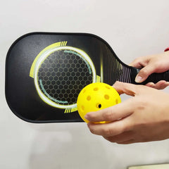 Professional Carbon Fiber Pickleball Paddle – Honeycomb Core, PU Handle for Precision and Comfort Bargain Buzz