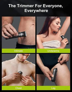 Professional Hair Trimmer for Men and Women - Electric Body Groomer wi