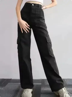 Retro Y2K Tech wear Cargo Pants Bargain Buzz