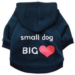 Security Dog Clothes Small Dog Hoodie Coat Bargain Buzz