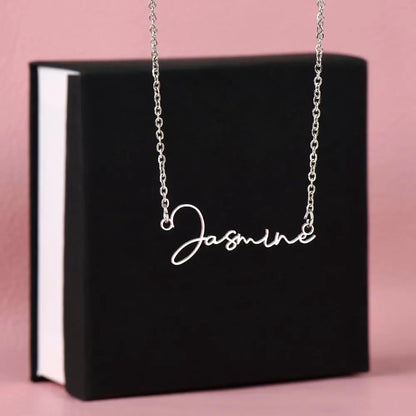 Say It with Style: The Signature Name Necklace That Will Become Their 