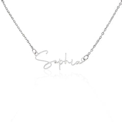 Say It with Style: The Signature Name Necklace That Will Become Their 