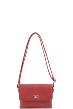 Smooth Colored Crossbody Bag ccwholesaleclothing