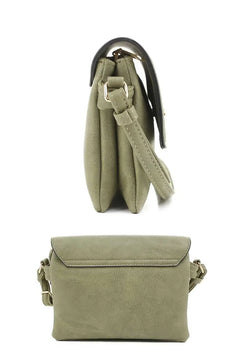 Smooth Colored Crossbody Bag ccwholesaleclothing