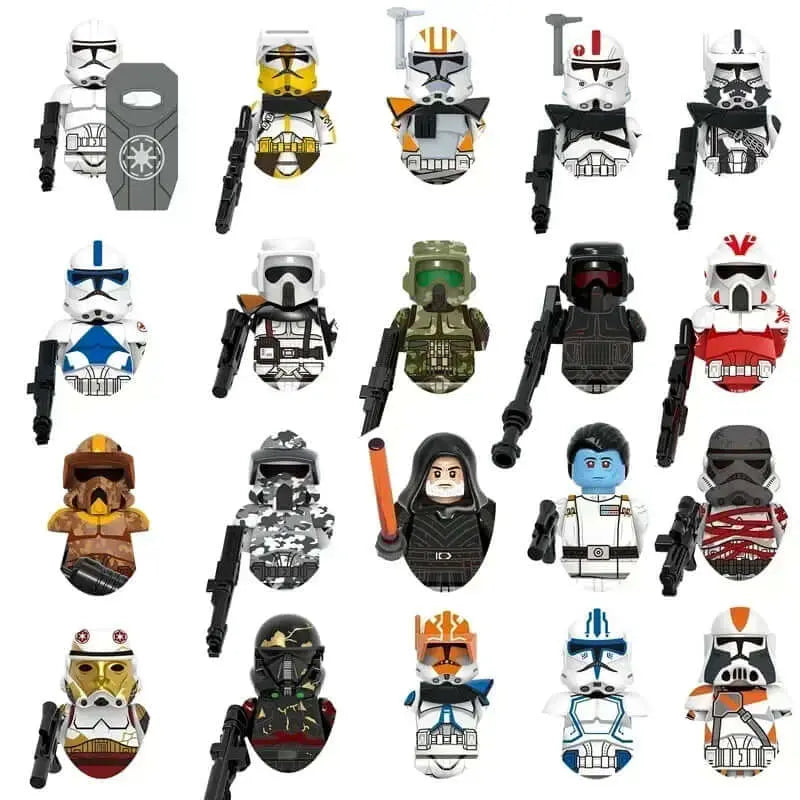 Star Wars Mini Robot Figures- Storm Troopers