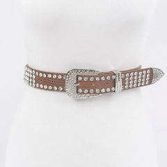 Studded Poly Belt ccwholesaleclothing