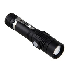 Super Bright 90000LM LED Tactical Flashlight Zoomable With Rechargeable Battery Bargain Buzz