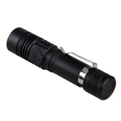 Super Bright 90000LM LED Tactical Flashlight Zoomable With Rechargeable Battery Bargain Buzz