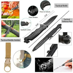 Tactical Outdoor Camping Survival Gear Kit Bargain Buzz