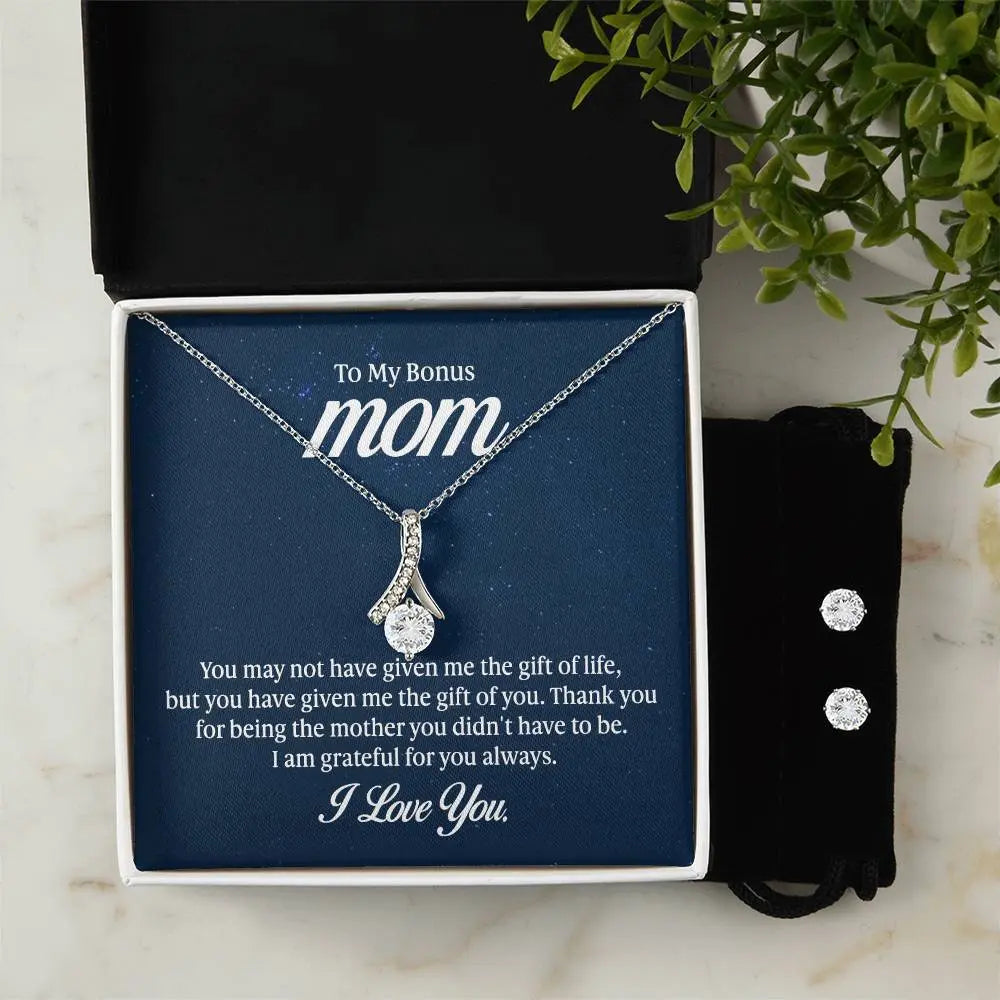 To my mom - you may not have given me the gift of life