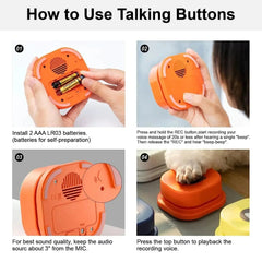 Training Buzzer Recordable Talking Button Bargain Buzz