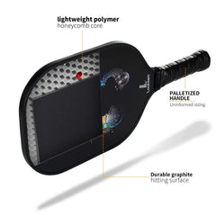 USAPA Approved Carbon Fiber Pickleball Paddle – Lightweight and Durable for Indoor & Outdoor Play Bargain Buzz