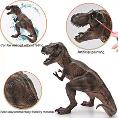 Jumbo Dinosaur Set -Realistic Looking Dinosaur Figures with Play Mat for Dinosaur Lovers-