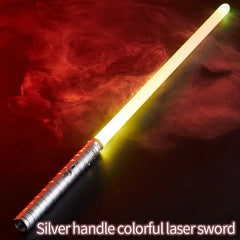 Upgraded Gravity Sensing Lightsaber - 2-in-1 7-Color Rechargeable Toy