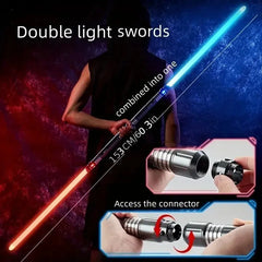 Upgraded Gravity Sensing Lightsaber - 2-in-1 7-Color Rechargeable Toy