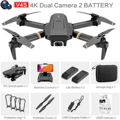 V4 RC Drone: 4K HD Camera, WiFi FPV Bargain Buzz