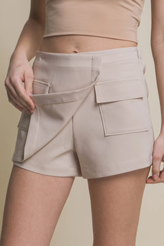 Vertigo Skorts With Cargo Pockets