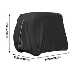 Waterproof Golf Cart Cover | EZ GO Club Car ZENDROP