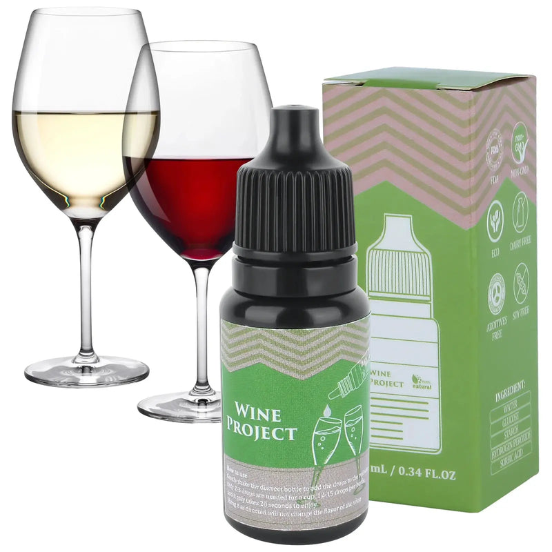 Wine Filter: Removes Sulfites & Histamines, Prevents Allergies & Heada