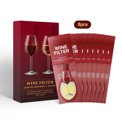 Wine Filter Wands (8pk) | Histamine and Sulfite Removers