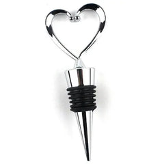 Zinc Alloy Wine Stopper Crystal Wine Champagne Bottle Stopper Vacuum Sealed Wedding Heart Gift Wine Pourer Stopper Dropshipping Bargain Buzz