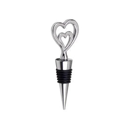 Zinc Alloy Wine Stopper Crystal Wine Champagne Bottle Stopper Vacuum Sealed Wedding Heart Gift Wine Pourer Stopper Dropshipping Bargain Buzz