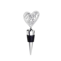 Zinc Alloy Wine Stopper Crystal Wine Champagne Bottle Stopper Vacuum Sealed Wedding Heart Gift Wine Pourer Stopper Dropshipping Bargain Buzz