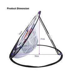 Portable Folding Golf Practice Net  space-saving golf net Bargain Buzz