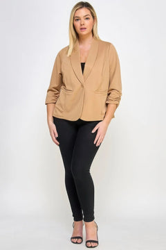 Techno Scuba Blazer W/pockets ccwholesaleclothing