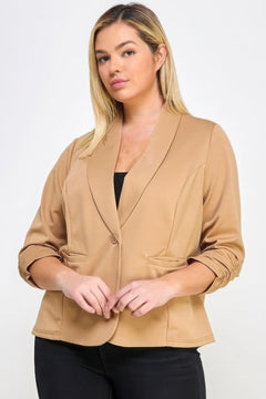 Techno Scuba Blazer W/pockets ccwholesaleclothing