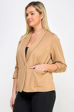 Techno Scuba Blazer W/pockets ccwholesaleclothing